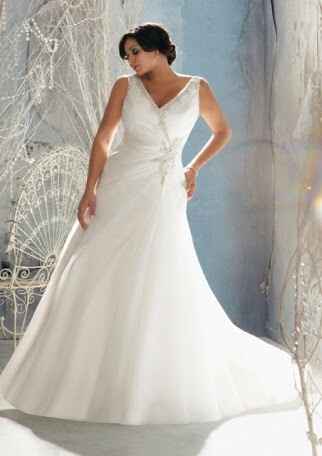 Novia gordita !!! que tipo de vestido.... - 5