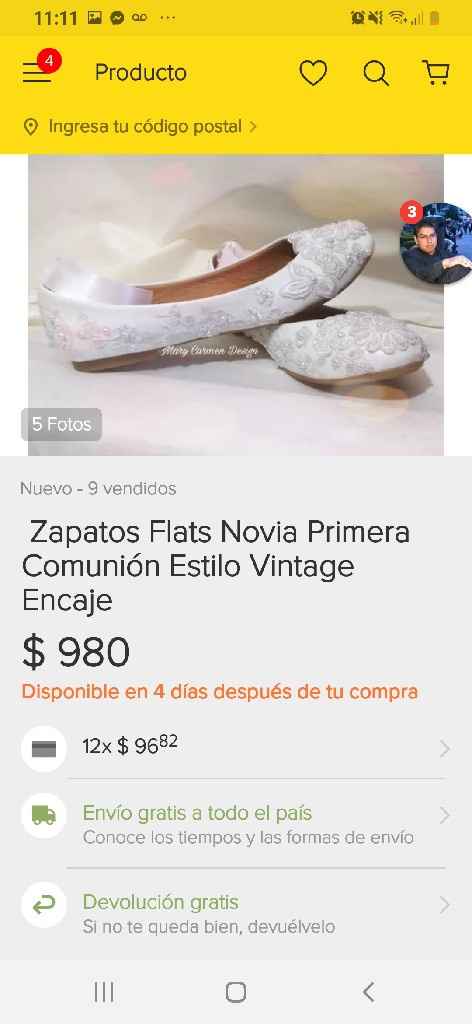 Tenis de novia: ¿qué nota le das? - 1