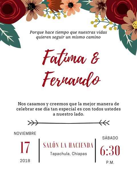 Diseñando invitaciones - 1