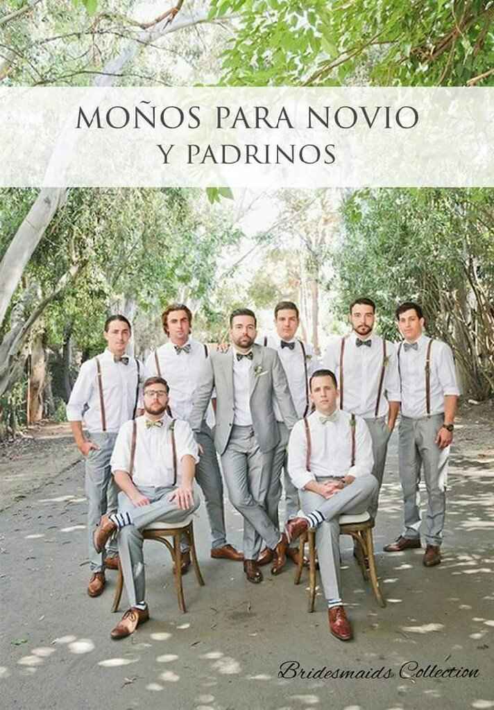 Novios y padrinos con moño... - 12