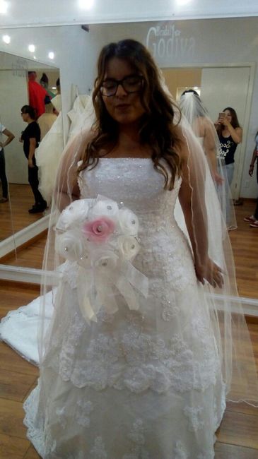 Prueba de vestido 1... fotos infragantti!!! - 1