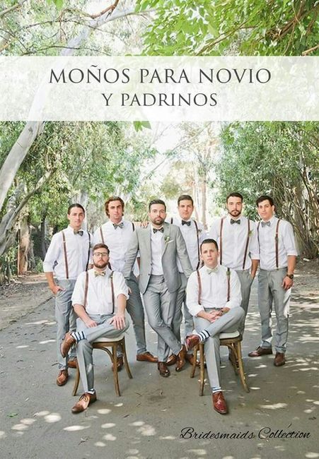 Novios y padrinos con moño... - 12