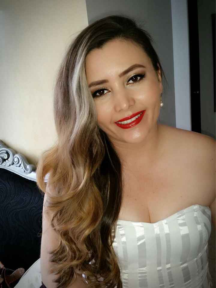 Mi prueba de peinado y maquillaje 💄 - 2