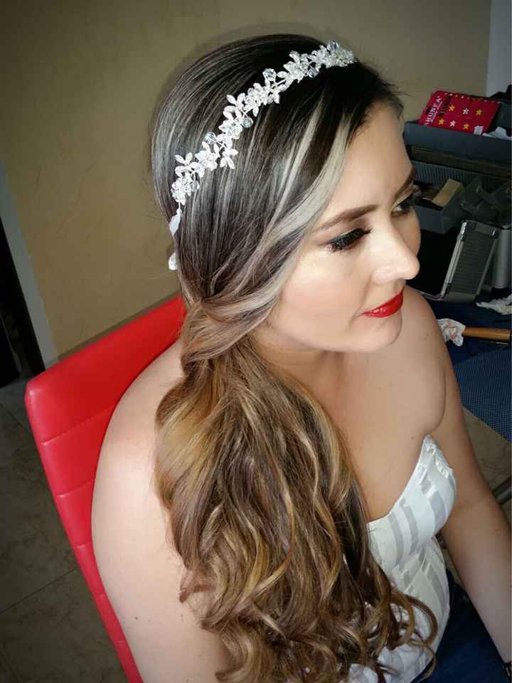 Mi prueba de peinado y maquillaje 💄 - 4