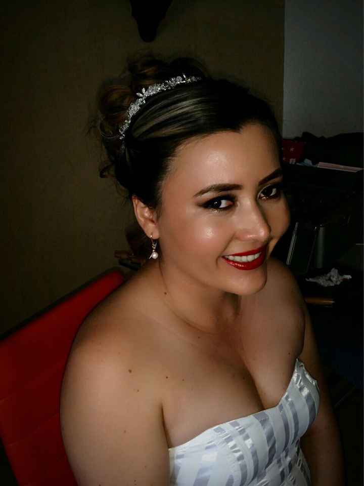 Mi prueba de peinado y maquillaje 💄 - 5