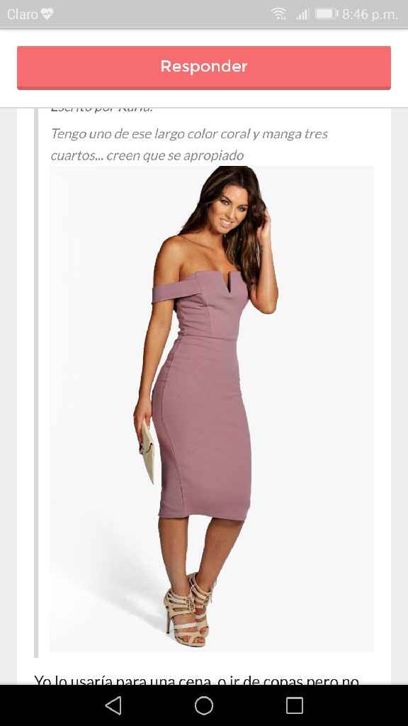  Ayudaaa qué tipo de vestido se puede hacer con esta tela ? Si pueden poner fotos  mejor 😀 😊 - 1