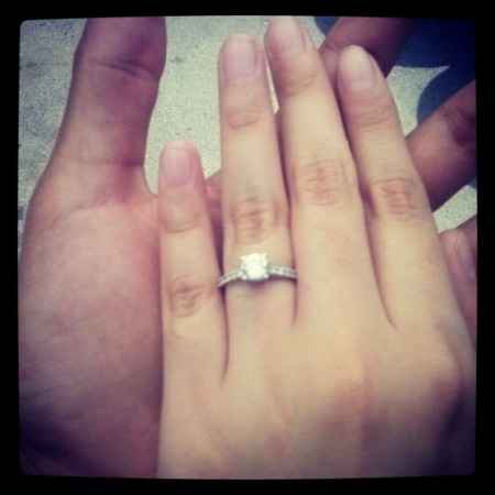 Nuestros anillos de compromiso! - 1