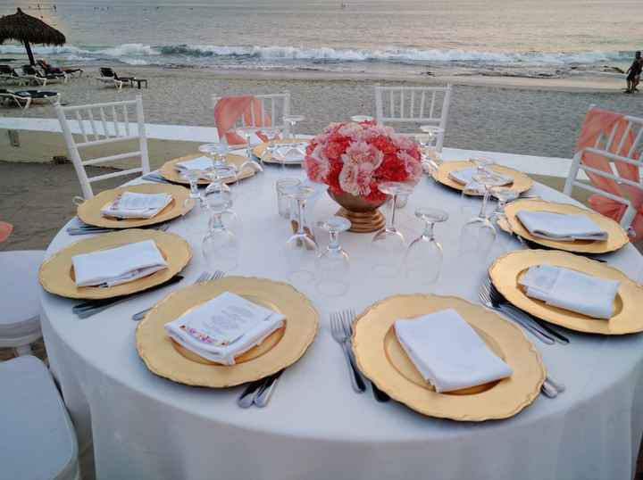 Que color elegirían para una boda de playa - 1