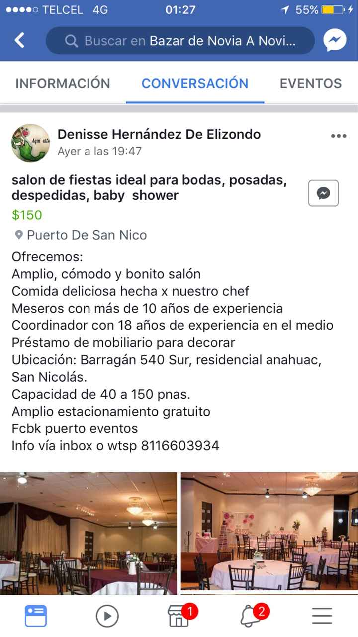  Salones despedida de Soltera - 1