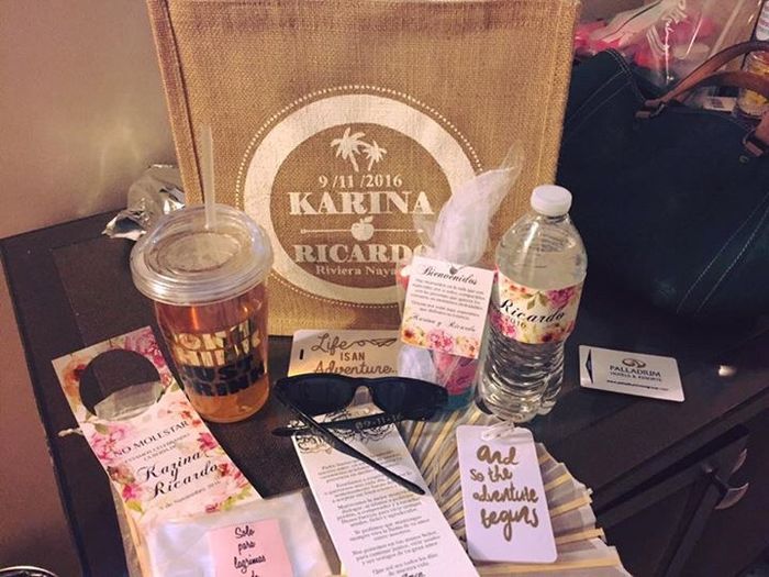 Boda en playa, kit de bienvenida - 3