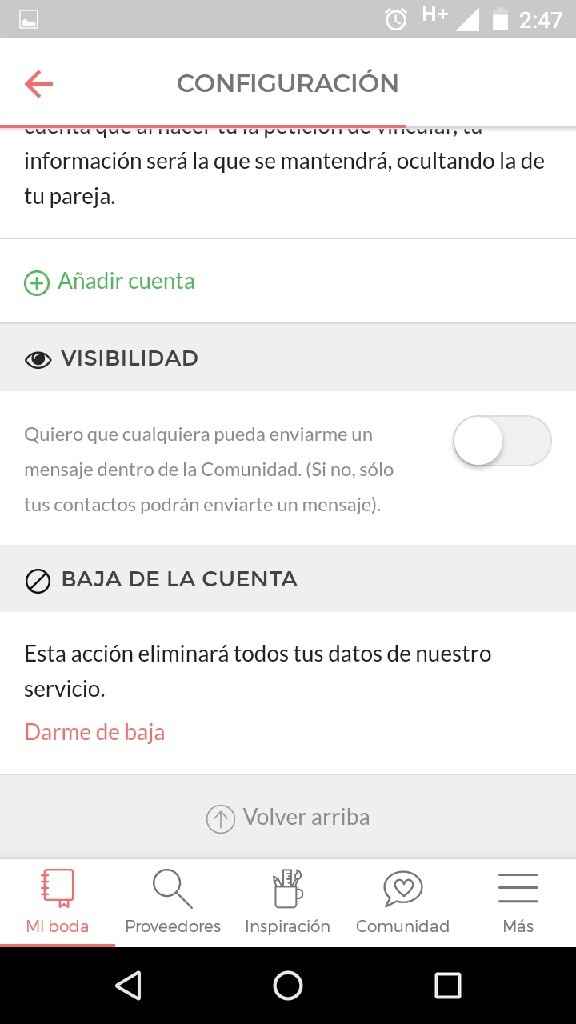 Como dar de baja la cuenta? ? - 3