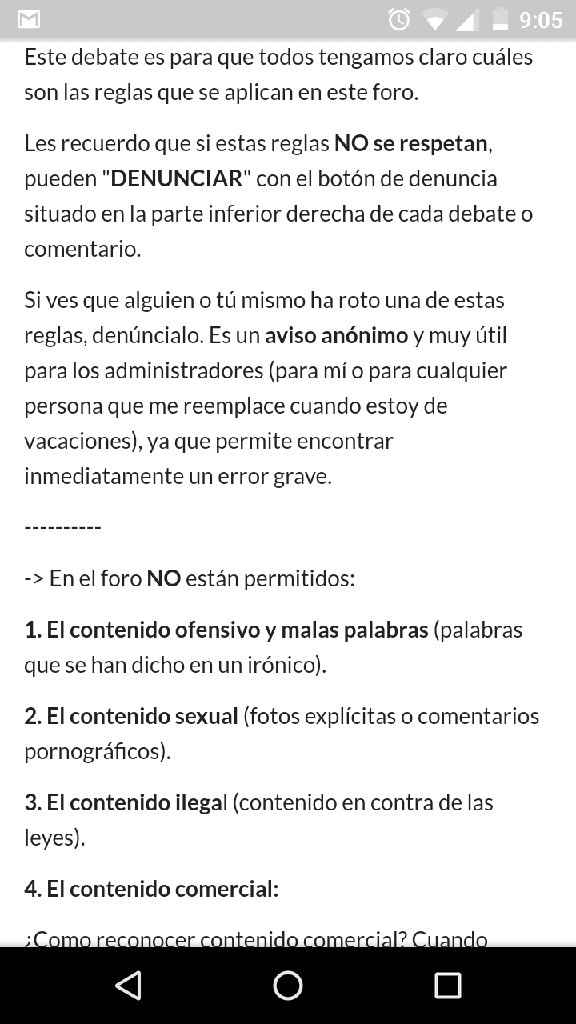 Debates clausurados, como funciona? - 1
