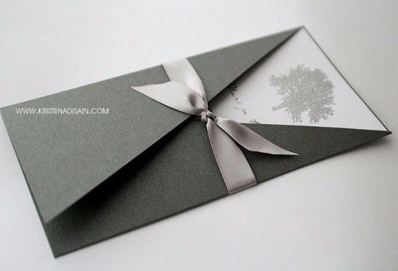 Invitaciones con lazos