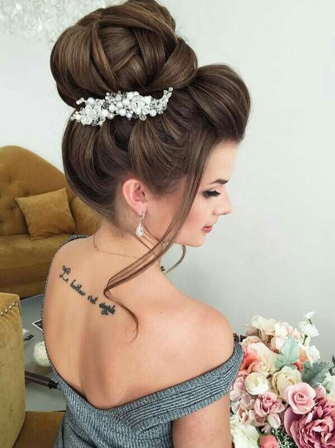 Hairstyles: chongo alto - Foro Belleza - bodas.com.mx