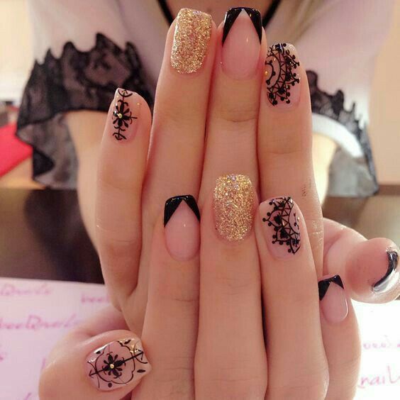 Uñas de novia: cortas - 16