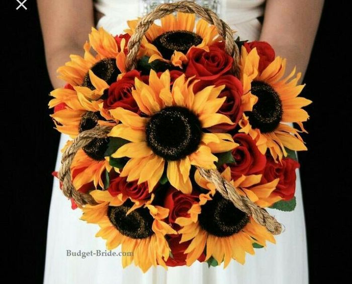 Girasoles en el ramo - 5