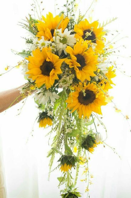 Girasoles en el ramo - 14