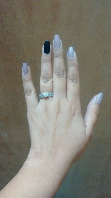 ¿cómo es su anillo de compromiso? - 1