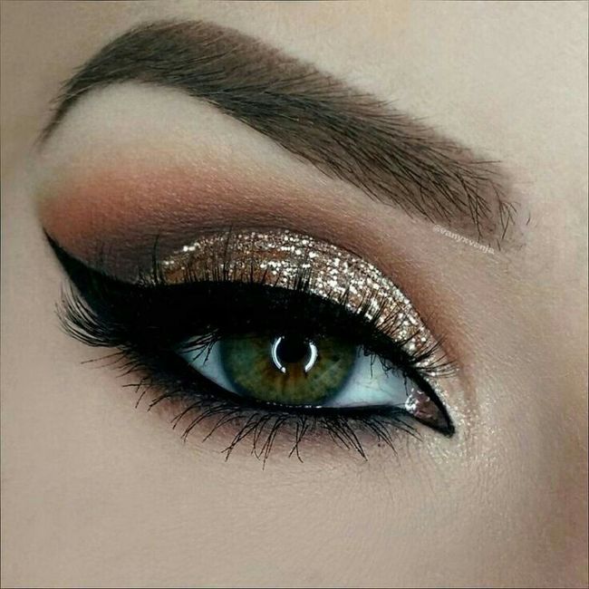 Maquillaje: glitter eyeshadow - 8