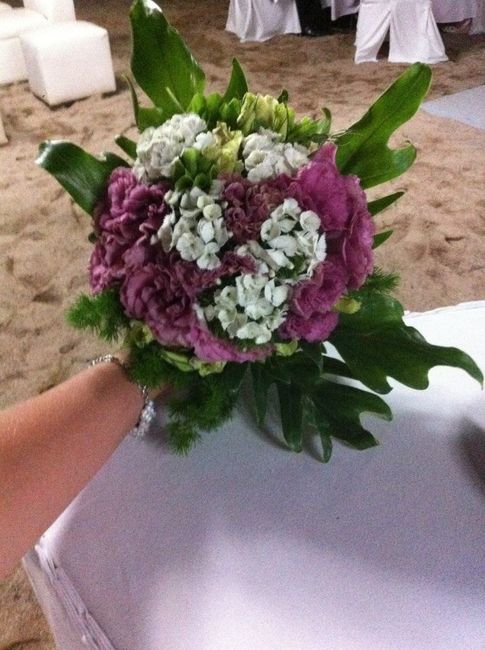 Mi ramo de boda al civil 