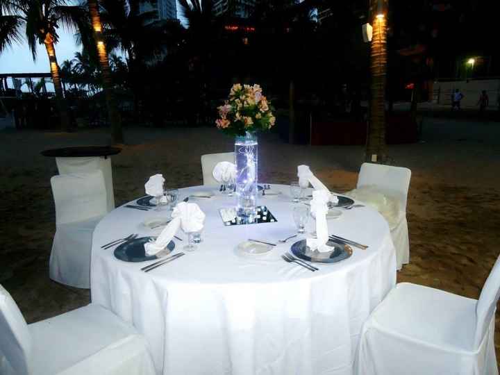 El montaje de mi boda en playa al civil