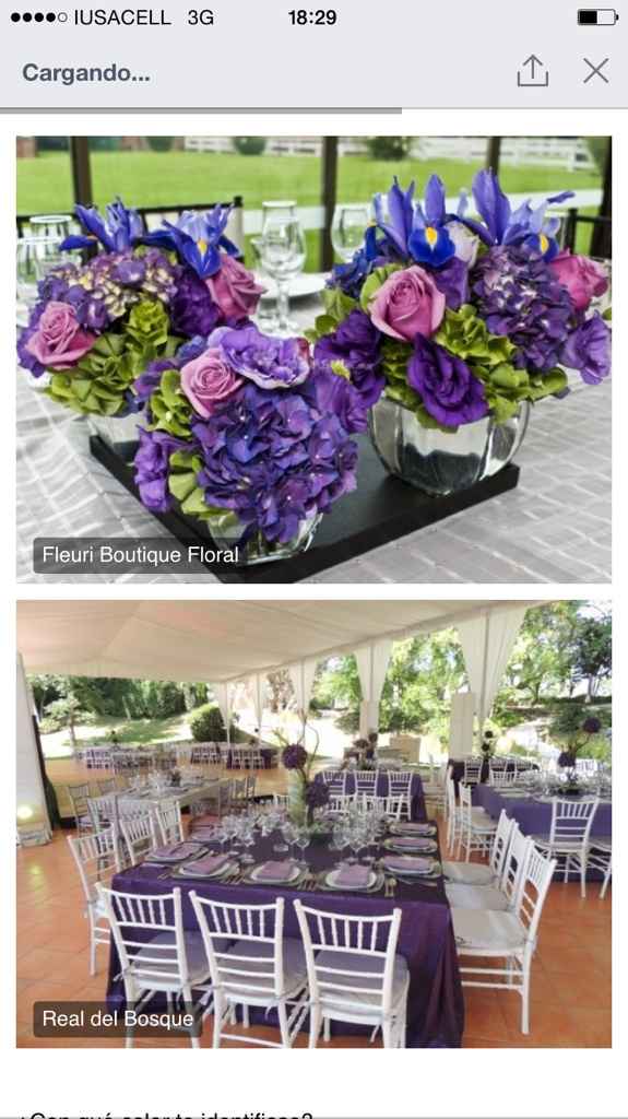 Boda rosa y lila  - 2