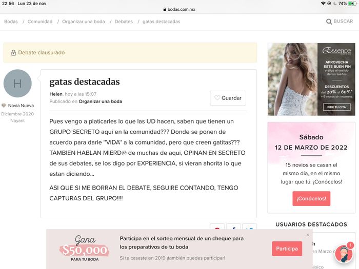 Reporte a este perfil - 1