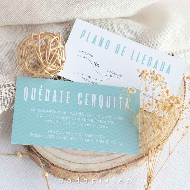 Avísale a tus invitados que tienes transporte u hotel - 1