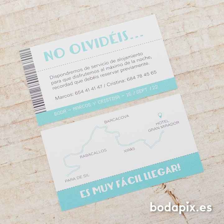 Avísale a tus invitados que tienes transporte u hotel - 4