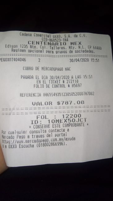 Ayudaa!! quien pago en oxxo para su pedido aliexpress?? - 1