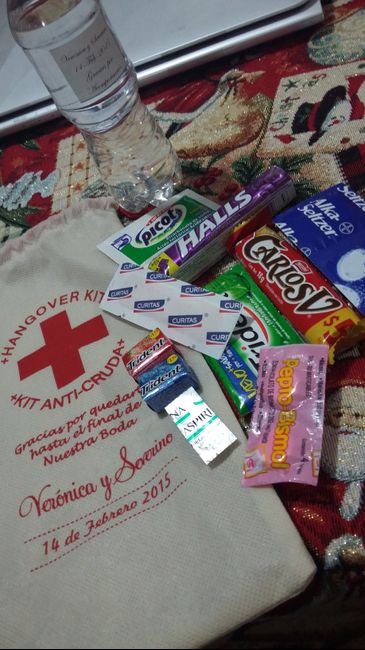 Mis kit anti-cruda a tan solo unas horas para 7 dias del gran dia esperado!!!!!! - 2