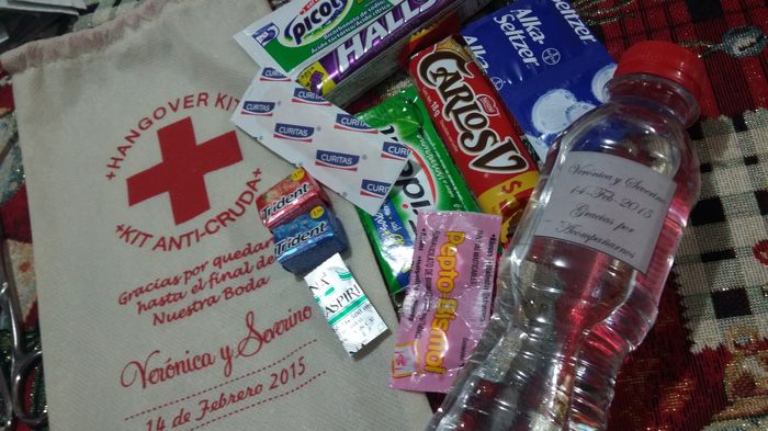 Mis kit anti-cruda a tan solo unas horas para 7 dias del gran dia esperado!!!!!! - 3