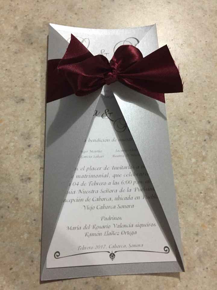Invitaciones y mesas de regalos! - 1