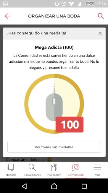 Nueva medalla... mega adicta! - 1