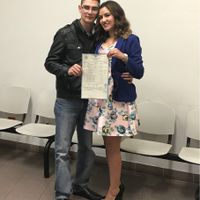 Casados legalmente el 6 de enero! - 2
