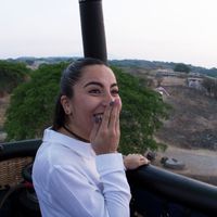 Esta fue mi cara de sorprendida al verla, jaja no fue la mejor pero me encantar recordar esa sensaci