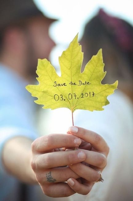 Ideas para save the date?? 21