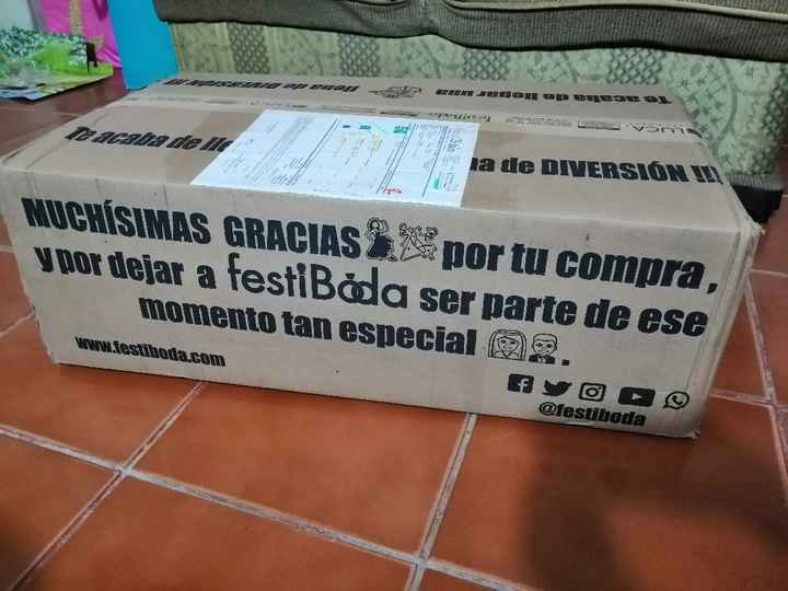 Mi encargo de festiboda llegó!!!! 😆😆😆 - 3