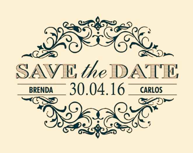Nuestro save the date! - 1