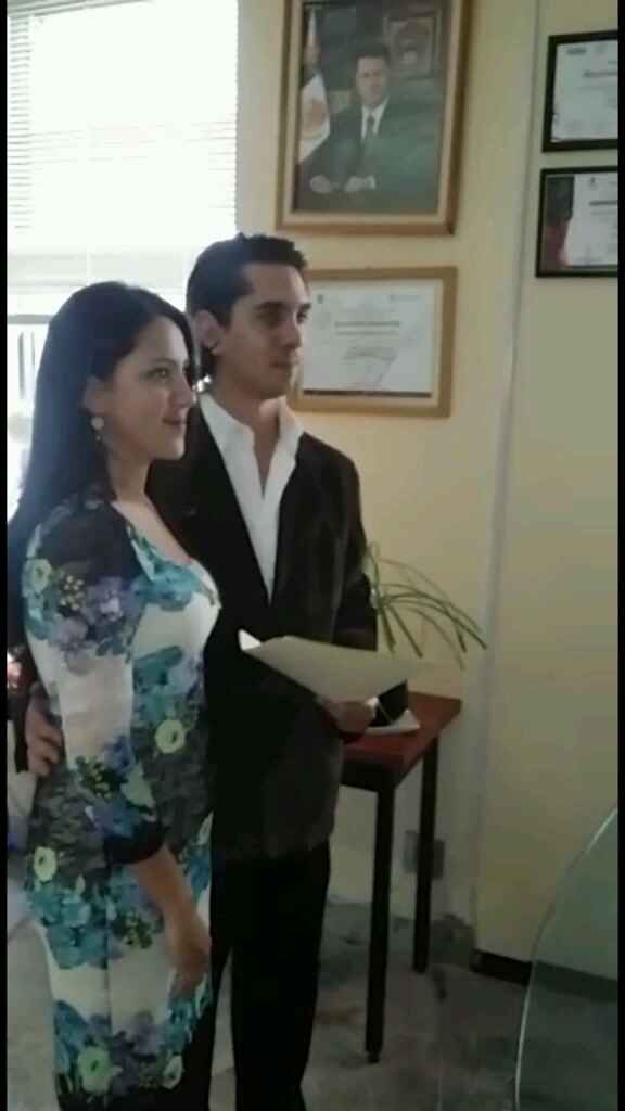 Nuestra boda civil!! - 1