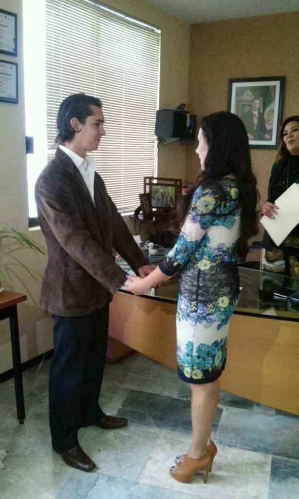 Nuestra boda civil!! - 2