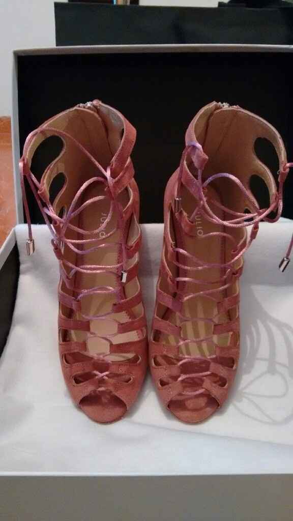 Mis zapatos a 18 días!! - 2
