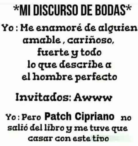 Discurso de bodas? - 1