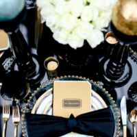 Una boda elegantemente negra 