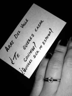 ¿Quieres ser mi esposa?