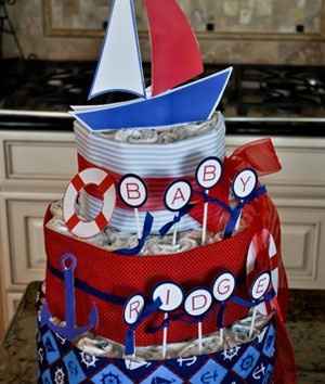 Nautical baby shower 
