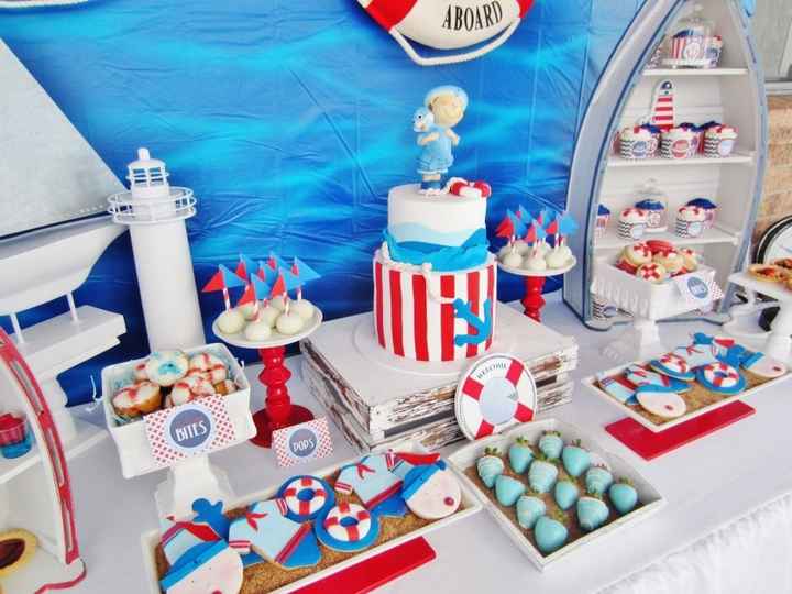Nautical Baby shower 