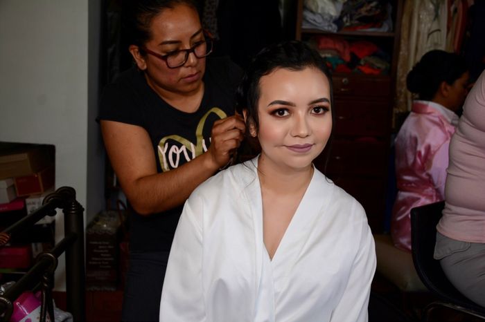 Maquillaje y peinado 👰🏻🤩 - 1