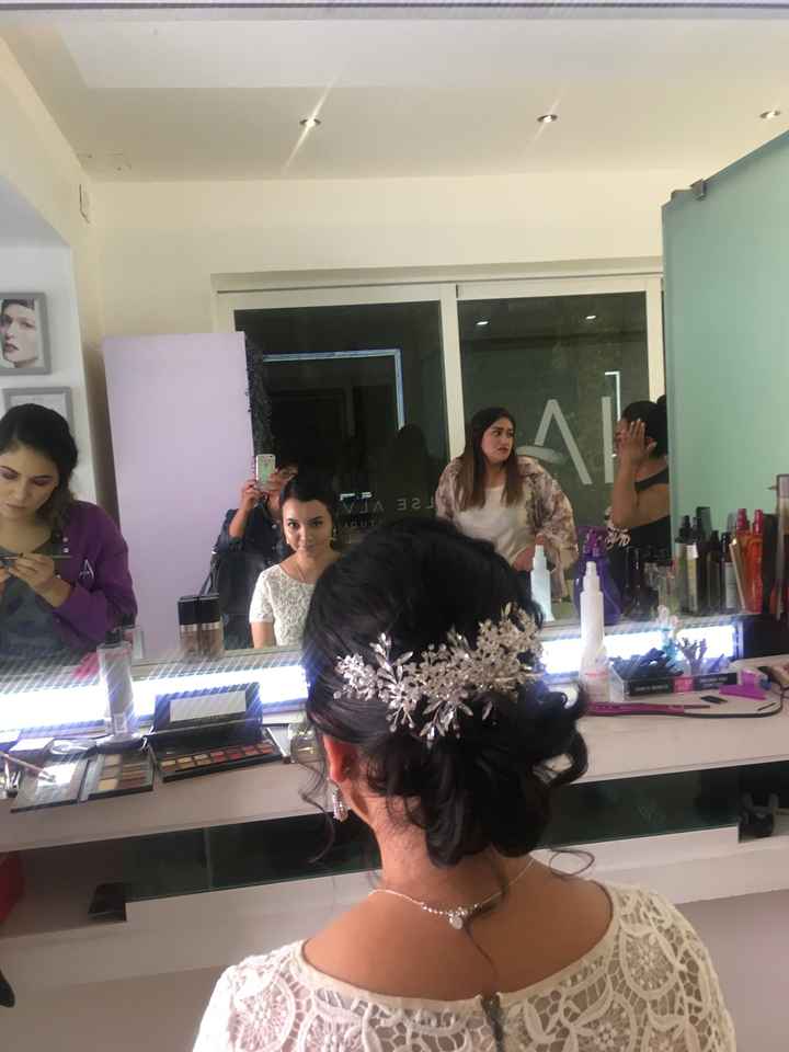 Prueba de maquillaje y peinado 🌸 - 1