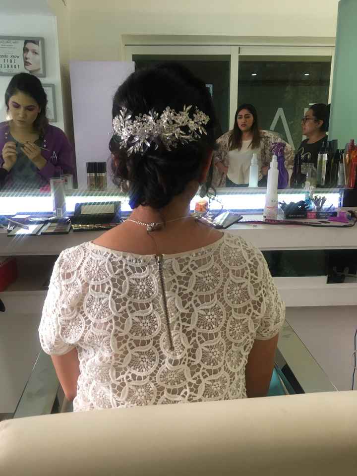 Prueba de maquillaje y peinado 🌸 - 2